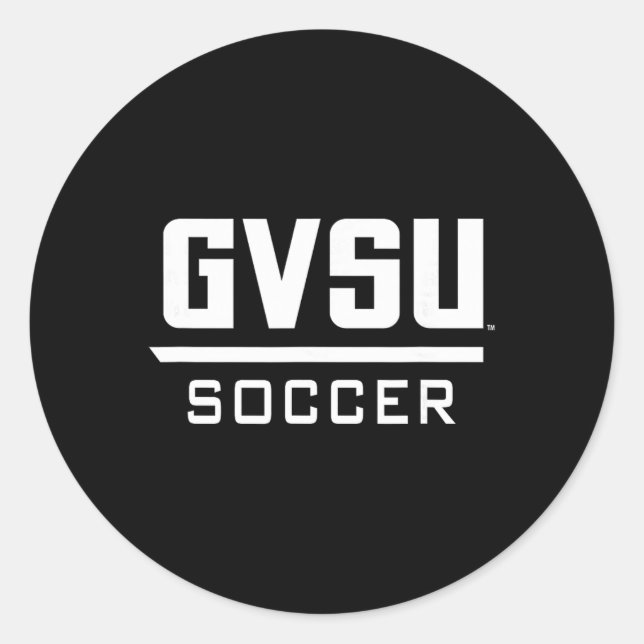 Adesivo Redondo Grand Valley State University Lakers Soccer Ncaa G (Frente)