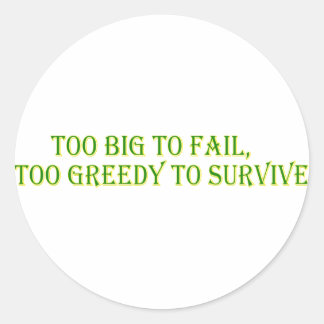 Adesivo Redondo Grande demais para falhar