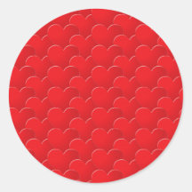 Grande Dia de os namorados de padrões de corações 