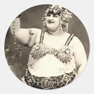 Adesivo Redondo Grande e Bonita