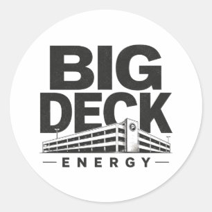 Adesivo Redondo Grande Energia de Deck