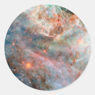 Adesivo Redondo Grande Nuvem Magelânica