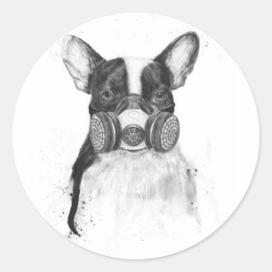 Adesivo Redondo Grande vida na cidade