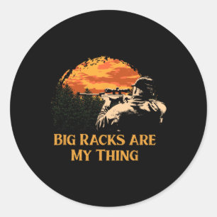 Adesivo Redondo Grandes Racks São Minha Coisa Vida Selvagem Hob En