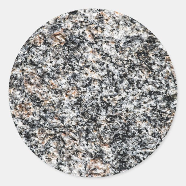 Adesivo Redondo Granito - Rocha Duro (Frente)