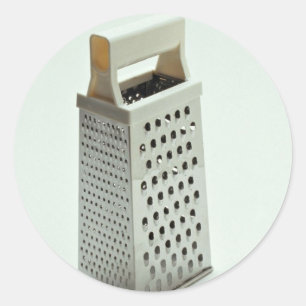 Adesivo Redondo Grater do queijo para a cozinha