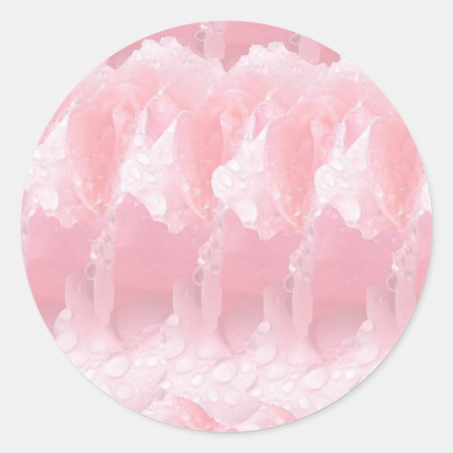 Adesivo Redondo Gravação em n Artesanato de papel decorativo com v (Frente)