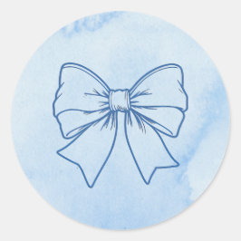 Adesivo Redondo Gravata