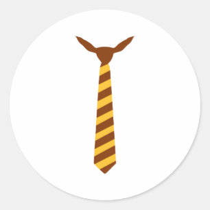 Adesivo Redondo Gravata