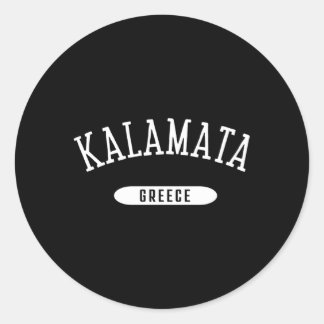 Adesivo Redondo Grécia Kalamata Style