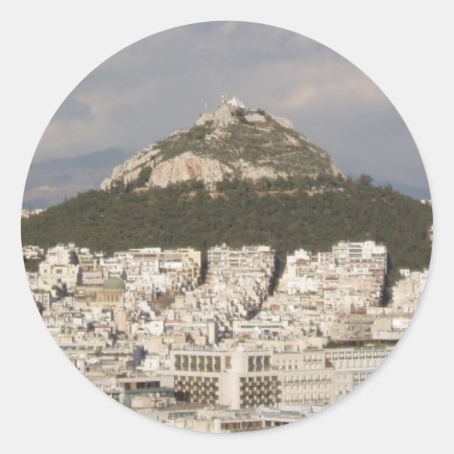 Adesivo Redondo Grécias (Frente)