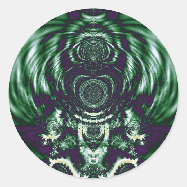 Adesivo Redondo Green Bell (Frente)