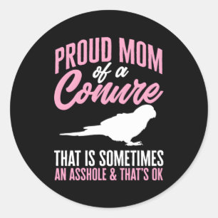 Adesivo Redondo Green Cheure Mãe Pássaro Solar