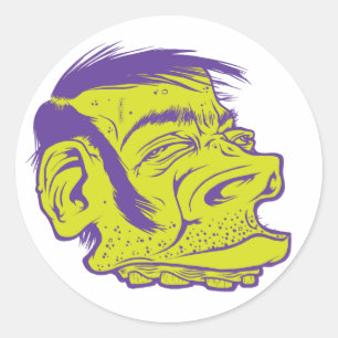 Adesivo Redondo Green Dood