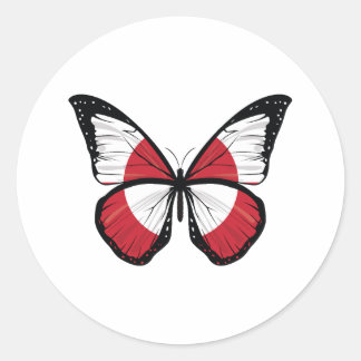 Adesivo Redondo Greenland Butterfly X2