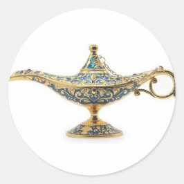 Adesivo Redondo greve com glória