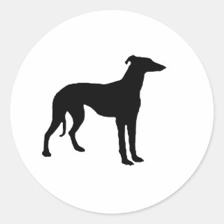 Adesivo Redondo Greyhound