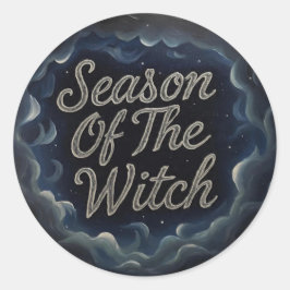Adesivo Redondo GreySeasonOfTheWitch