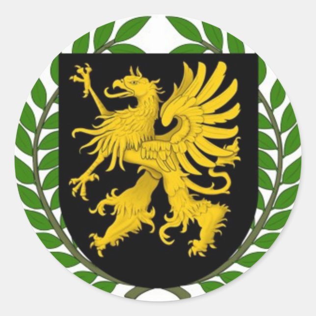 Adesivo Redondo Griffin (Frente)