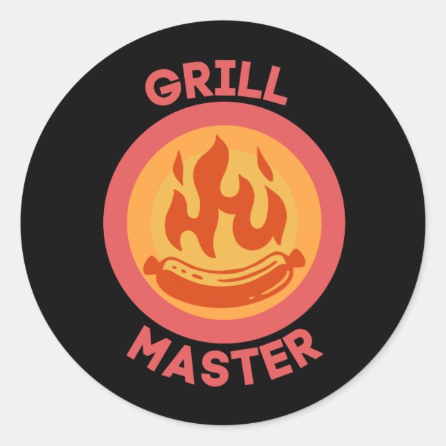 ADESIVO REDONDO GRILL MASTER (Frente)