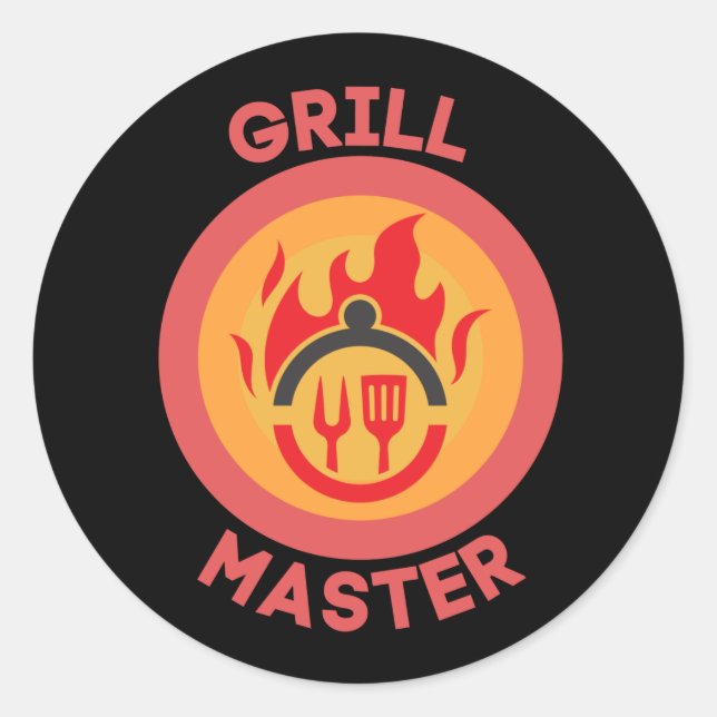 ADESIVO REDONDO GRILL MASTER (Frente)