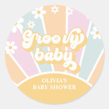 Groovy Baby pastéis Girassol Retro Sunshine margar