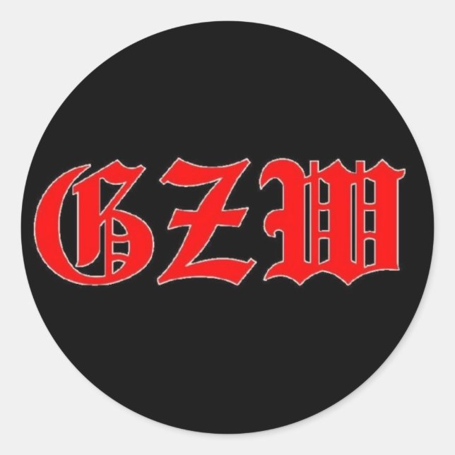 Adesivo Redondo Ground Zero Warhead (Frente)