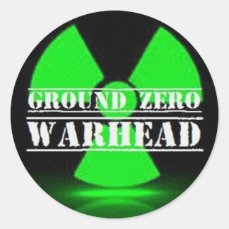 Adesivo Redondo Ground Zero Warhead