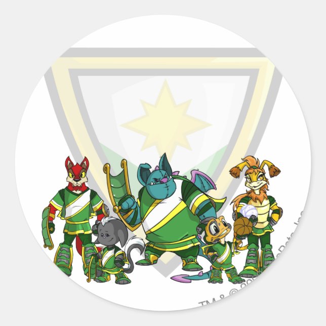 Adesivo Redondo Grupo Brightvale (Frente)