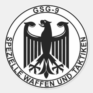 ADESIVO REDONDO GSG-9