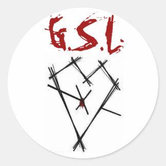 Adesivo Redondo GSL Sticker