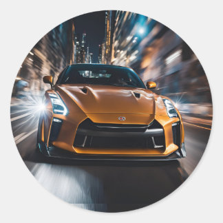 Adesivo Redondo GT-R Tokyo nissan car japan japanese wangan