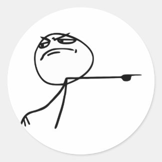 ADESIVO REDONDO GTFO