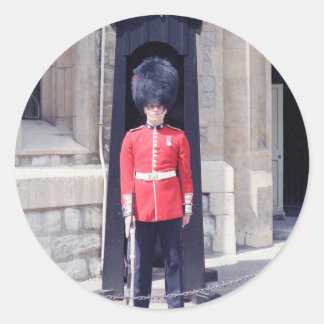 Adesivo Redondo Guarda branca das torres