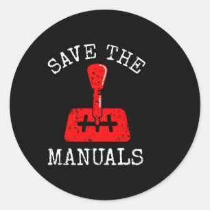 Adesivo Redondo Guardar O Carro De Desvio Do Coletor De Uals