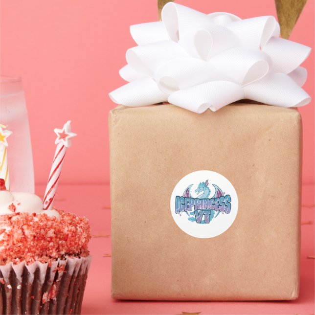 Adesivo Redondo Guardian of the Northern Peaks (Festa)