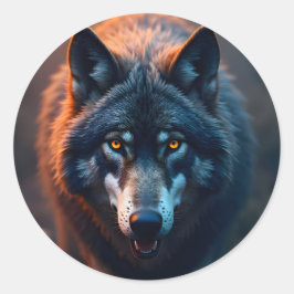 Adesivo Redondo Guardian Of The Wild -