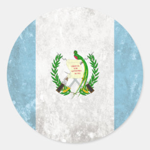 Adesivo Redondo Guatemala