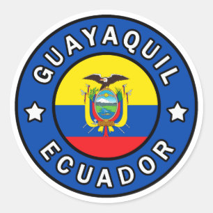 Adesivo Redondo Guayaquil Equador