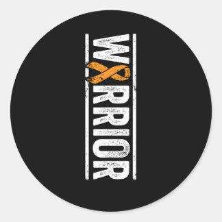 Adesivo Redondo Guerreiro de Esclerose Múltipla Sensibilização Ver