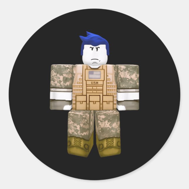 Adesivo Redondo Guest1337 Guest 1337 Hero Lastguest Survivor Video (Frente)