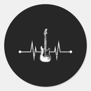 Adesivo Redondo Guitarrista Bass Player Bass Bass Guitarra