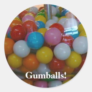 Adesivo Redondo Gumballs!