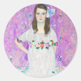 ADESIVO REDONDO GUSTAV KLIMT "MADA PRIMAVESI" ROUND ENVELOPE SEAL