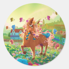 Adesivo Redondo Gwenhwyer Classker Sticker