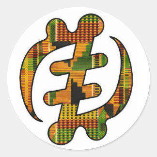 ADESIVO REDONDO GYE NYAME