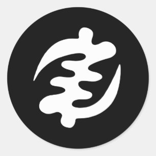 Adesivo Redondo Gye Nyame