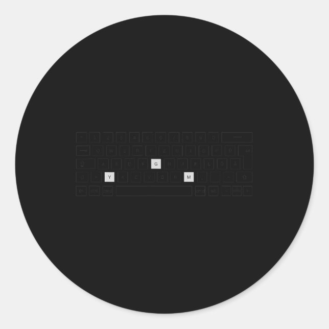 Adesivo Redondo Gym Bodybuilding  (Frente)