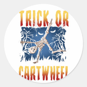 Adesivo Redondo Gymnasi Esportes Lover Skeleton