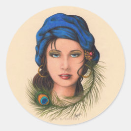 Adesivo Redondo Gypsy